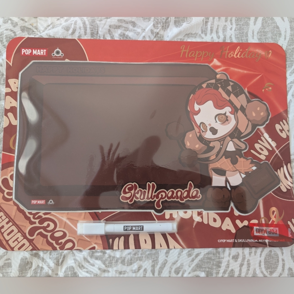 SKULLPANDA x POP MART magnetic message board